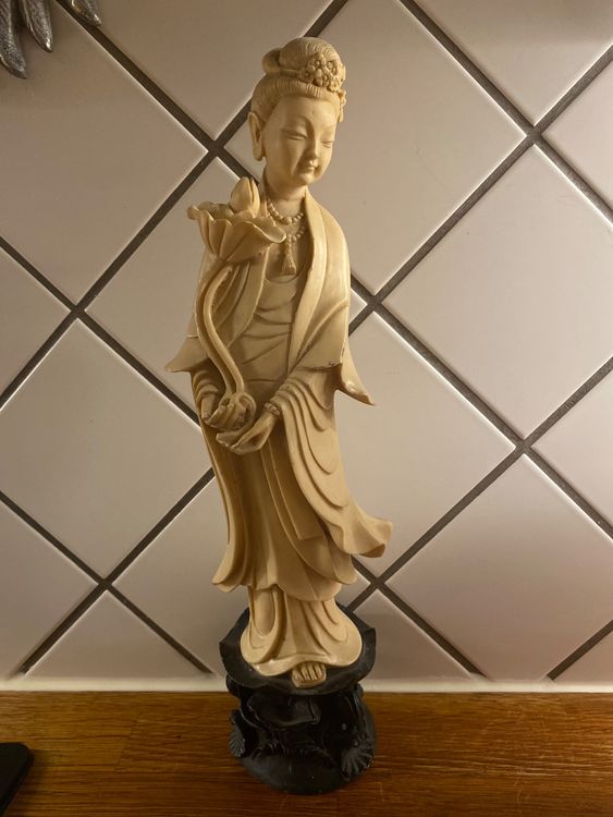 STATUE Göttin Kuan Yin Statue Kaufen auf Ricardo