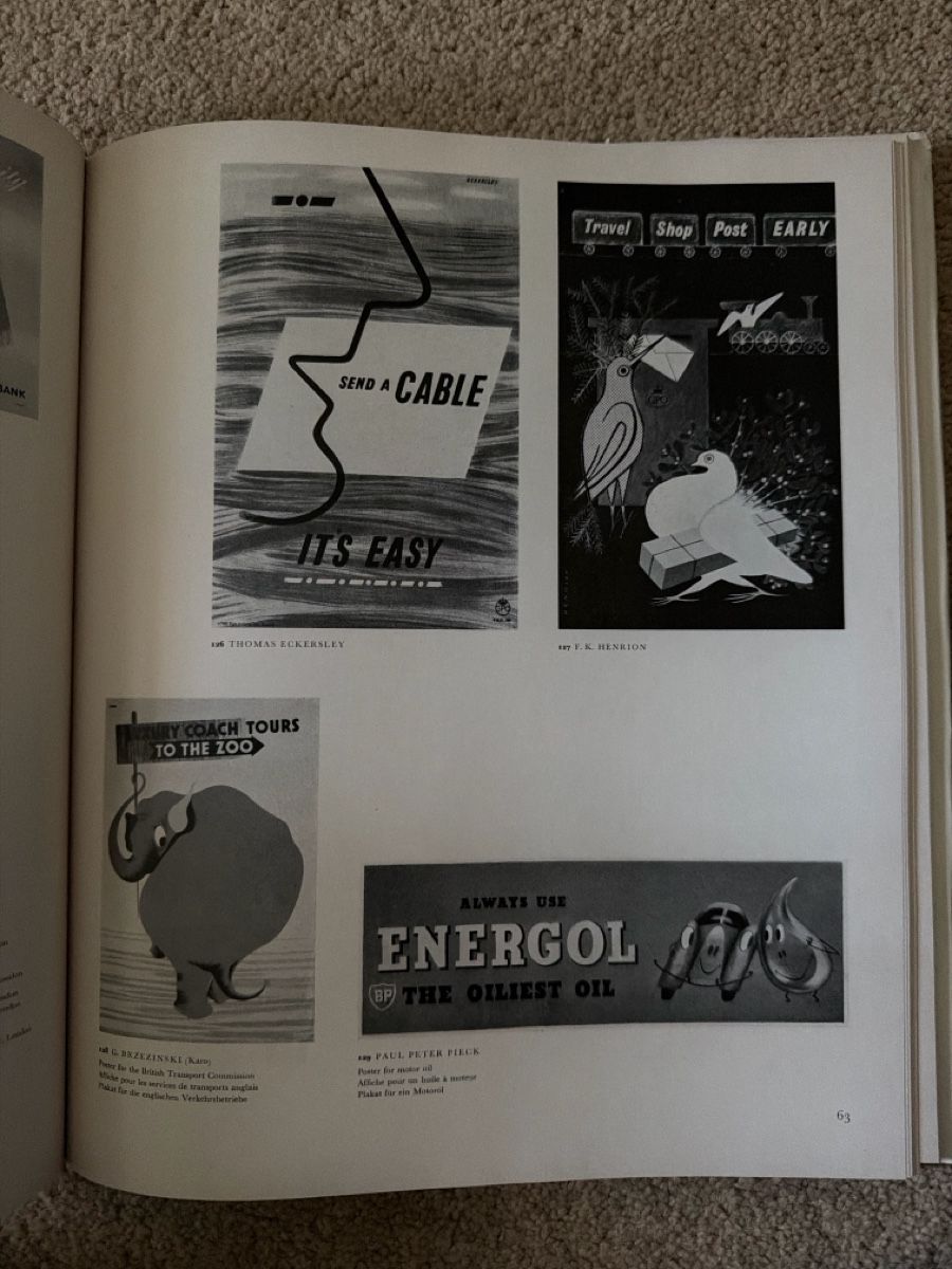 Libri: International Poster Annual 1954 – Usato da Ottenbach venduto da _elena99_ 2