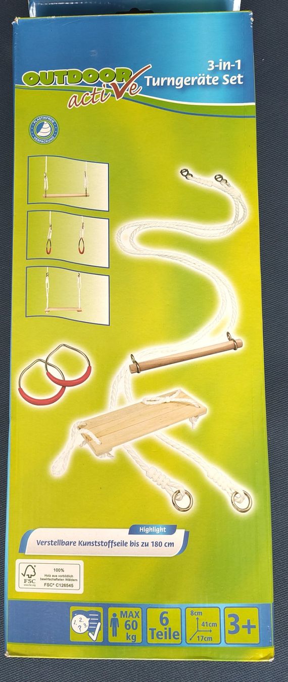 Giocattoli: 3-in-1 Outdoor active Turngeräte Set – Nuovo (secondo la descrizione) da Bern venduto da stoney06