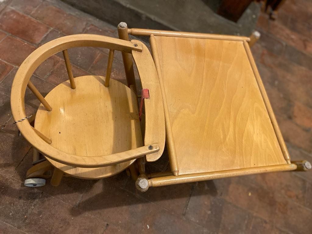 Hochstühle: Kinderhochsitz Vintage Holz – Gebraucht aus Basel von arnee1111