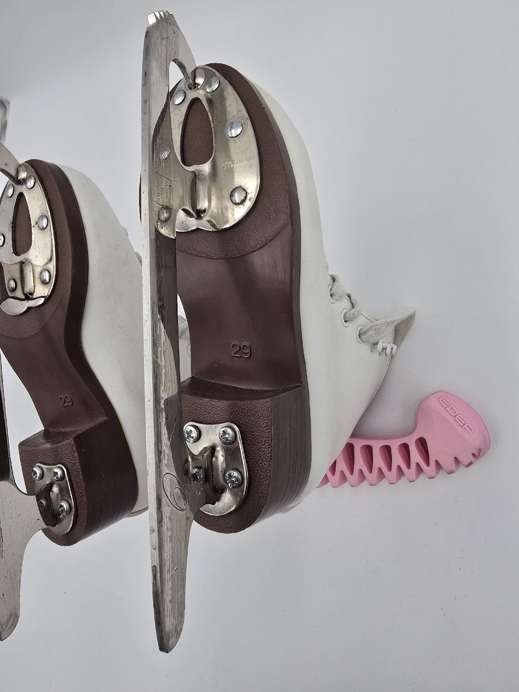 Pattini da ghiaccio: Kinder-Schlittschuhe, Gr. 29, weiss – Usato da Adligenwil venduto da Die-Fundgrueb 3