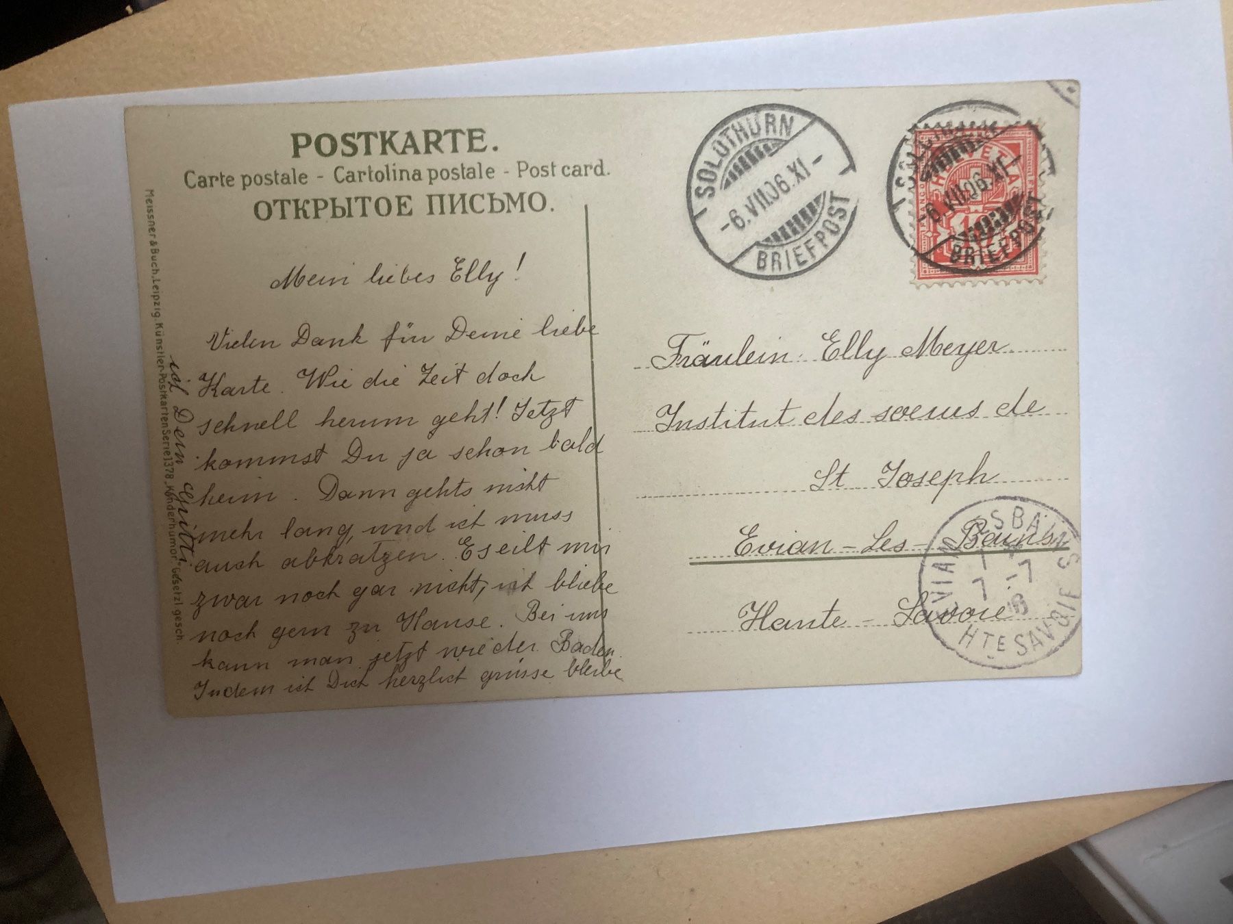 Cartoline postali: antike Postkarten - Künstler -Postkarte – Usato da zürich venduto da papalapa 1