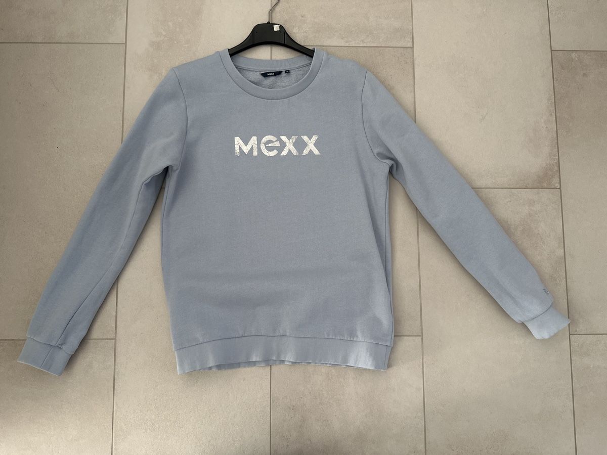Mexx Maglioni & Felpe: Mexx Damen Sweatshirt Grösse M hellblau – Usato da Zug venduto da Hehe