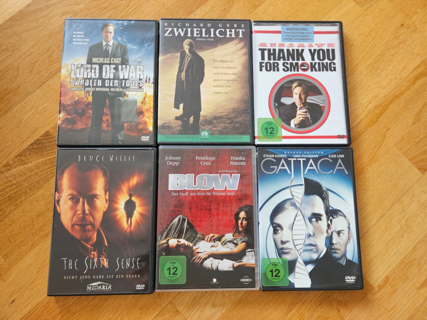 Tutti i DVDs: 6 DVDs als Set zu verkaufen – Usato da Kilchberg ZH venduto da Richard_