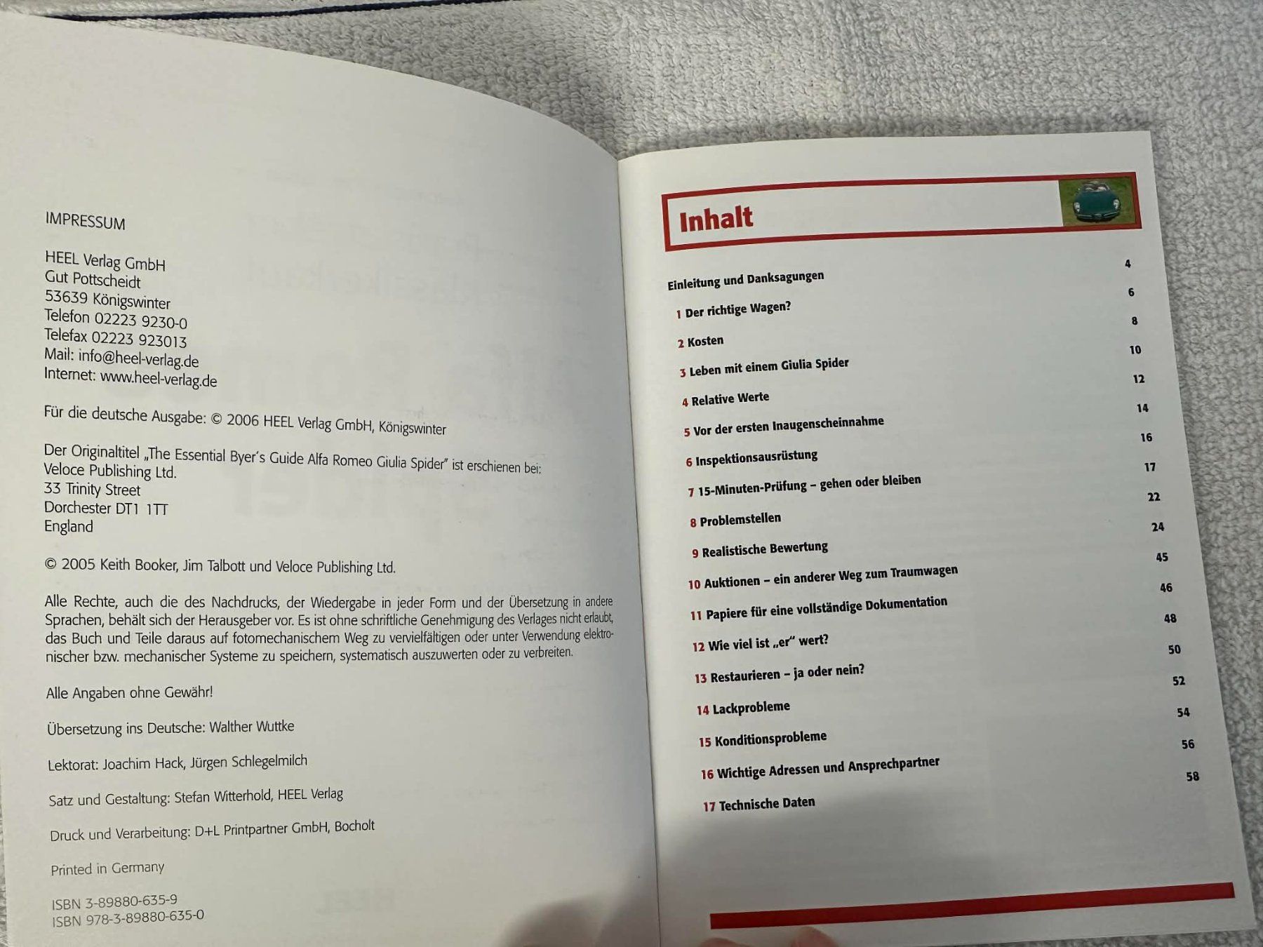 Libri: Praxisratgeber Alfa Romeo Spider – Usato da Ried-Brig venduto da V8_Andy 2