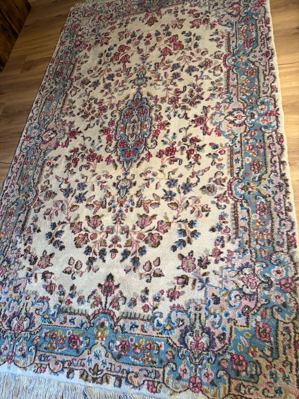 Teppiche: Orientalischer alter persischer Teppich (Kerman) – Gebraucht aus Höri von ato_7v9f 4