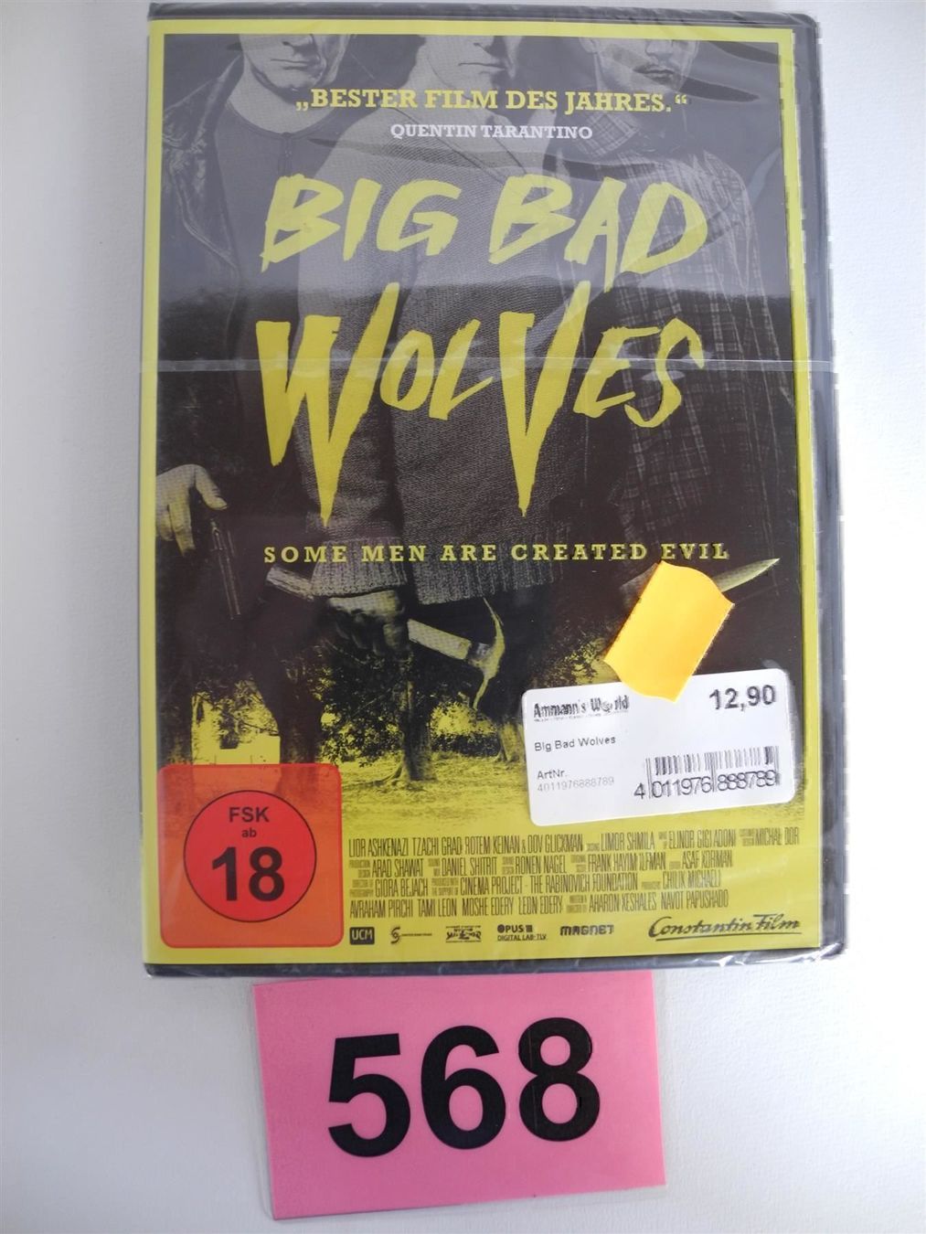 Tutti i DVDs: DVD Big bad Wolves, Nr. 568 – Nuovo e nell'imballaggio originale da Kottwil venduto da Crazyrolf