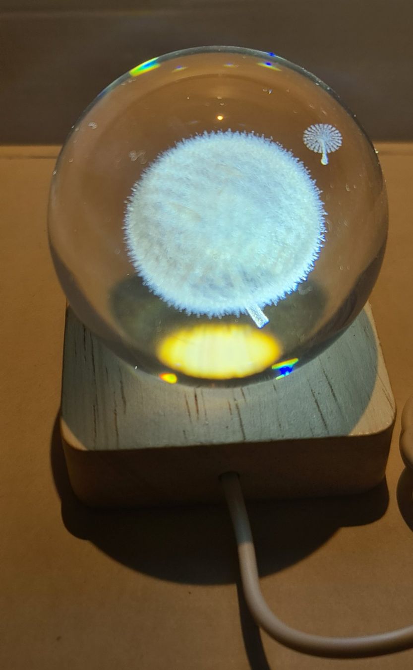 Tutte le decorazioni: 3D Löwenzahn Gravierte Globus 60mm – Nuovo (secondo la descrizione) da Uerkheim venduto da Kaufoption 2
