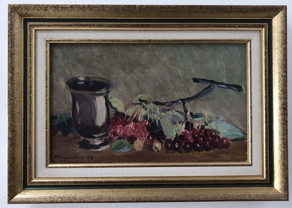 Tableau nature morte signé Armand Henri Rouiller 1901- 1977 (D'occasion ...