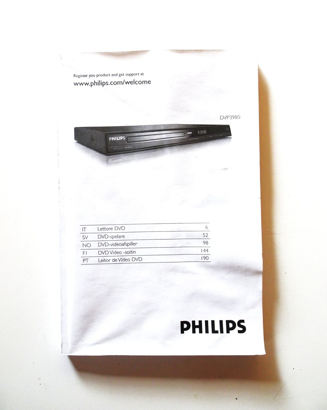 Alle DVDs: Lettore DVD Philips   DVP 3980 – Gebraucht aus Brione (Verzasca) von nevagiu 5