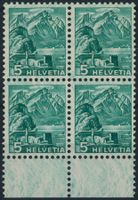 1936 - Landschaftsbilder - Abart - postfrisch **