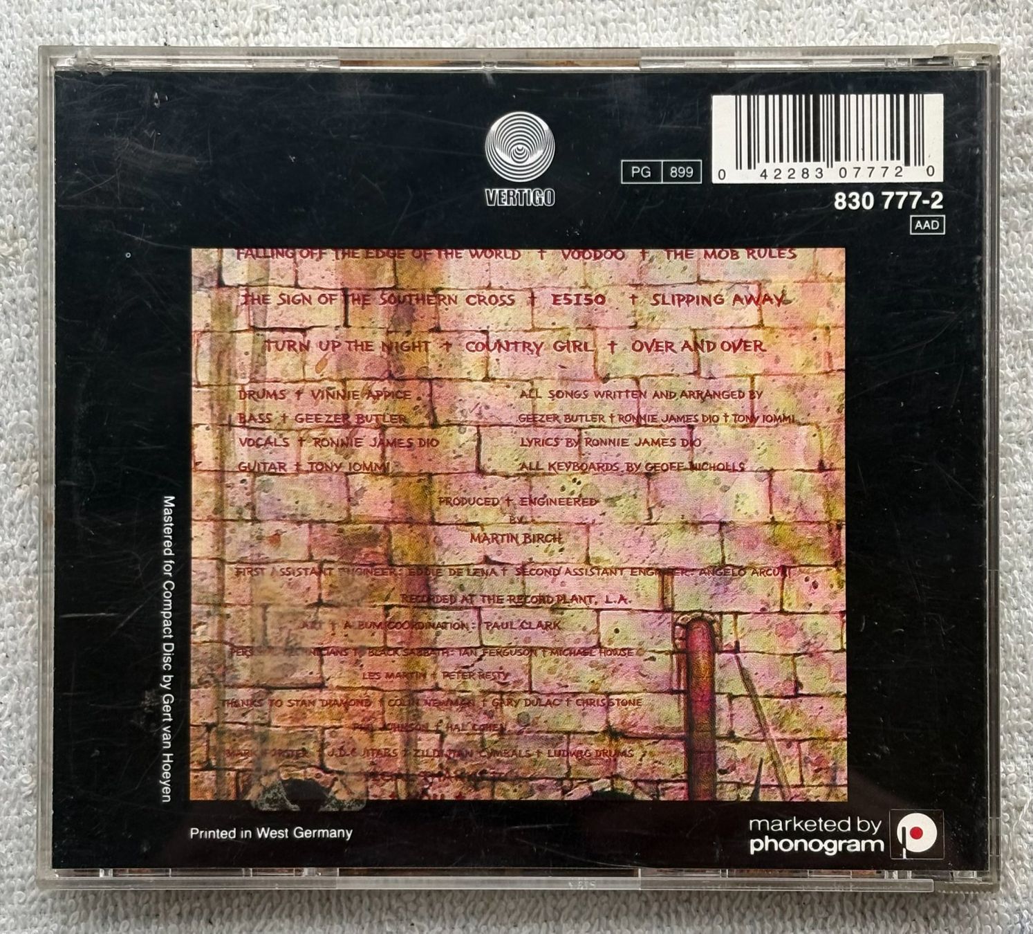 CD: BLACK SABBATH – Usato da Ostermundigen venduto da wini63 1