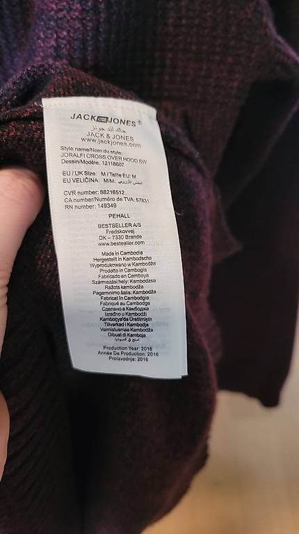 Jack & Jones Maglioni & Felpe: Jack and Jones Herren Pullover/ Sweater Größe M – Usato da Seuzach venduto da Larssson 4