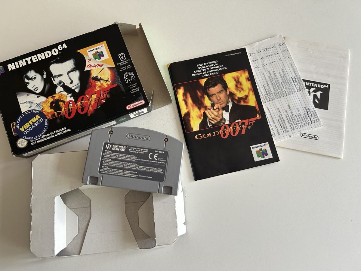 Nintendo Giochi: Golden Eye 007 N64 cib – Usato da Pully venduto da PongDayOne 7