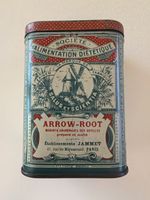 Vintage Arrow-Root Tin Alimentation Dietetique