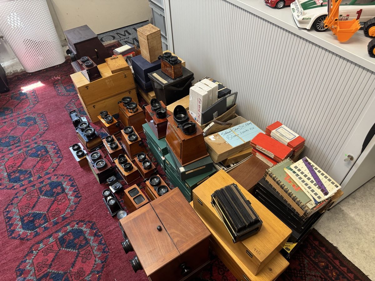 Fotocamera: Stereoscope betrachter sammlung – Usato da Zunzgen venduto da milesdavis76 5