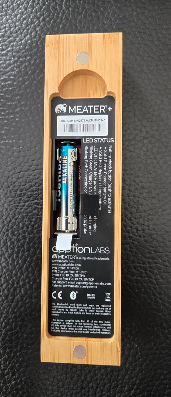 Autres articles pour la maison: Meater  kabelloser Bluetooth Thermometer – Neuf avec emballage d'origine à Bettenhausen par pol_zr27 3