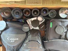 Riesige Kamera&Objektiv&Filter Sammlung/Antiquitäten VB