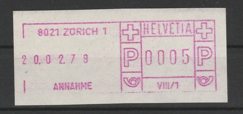 Tutti i francobolli: SFS Nr. 5II – Usato da Oberglatt ZH venduto da Wiedmi6