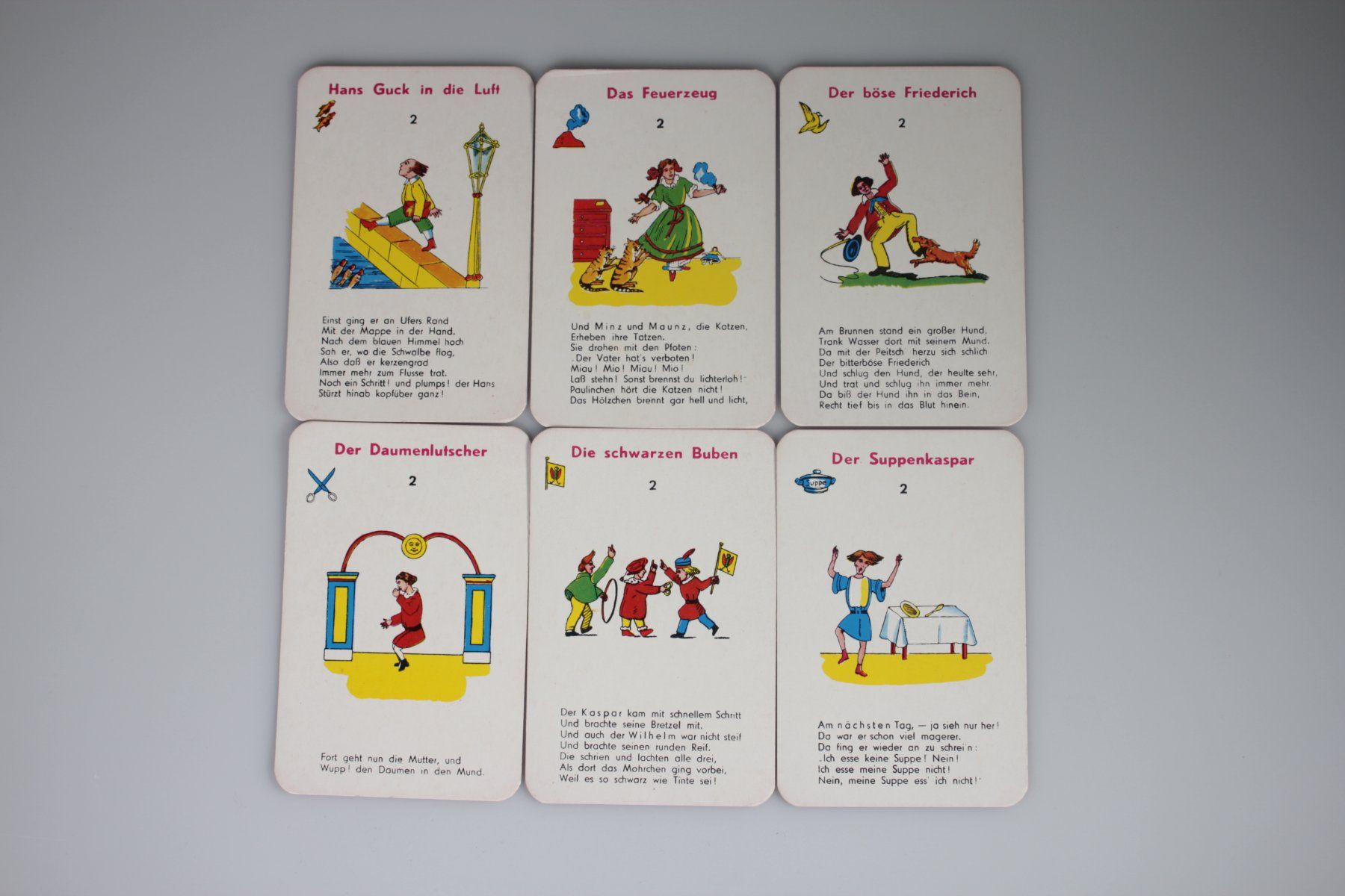 Spiele: Struwwelpeter Kartenspiel Vintage – Gebraucht aus Basel von IRMAundFRED 3