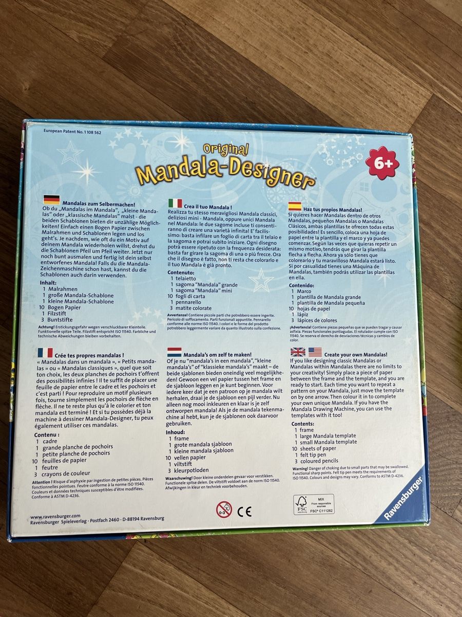 Sciablone: Mandala Designer – Usato da Luzern venduto da Aldabema 1