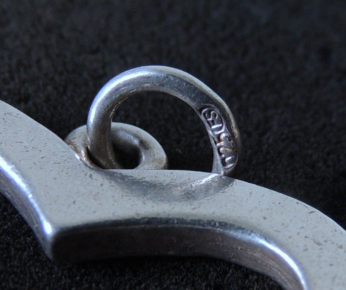 Ciondoli: Silber 925 Herzanhänger 29 mm – Usato da Waldenburg venduto da schaller707 3