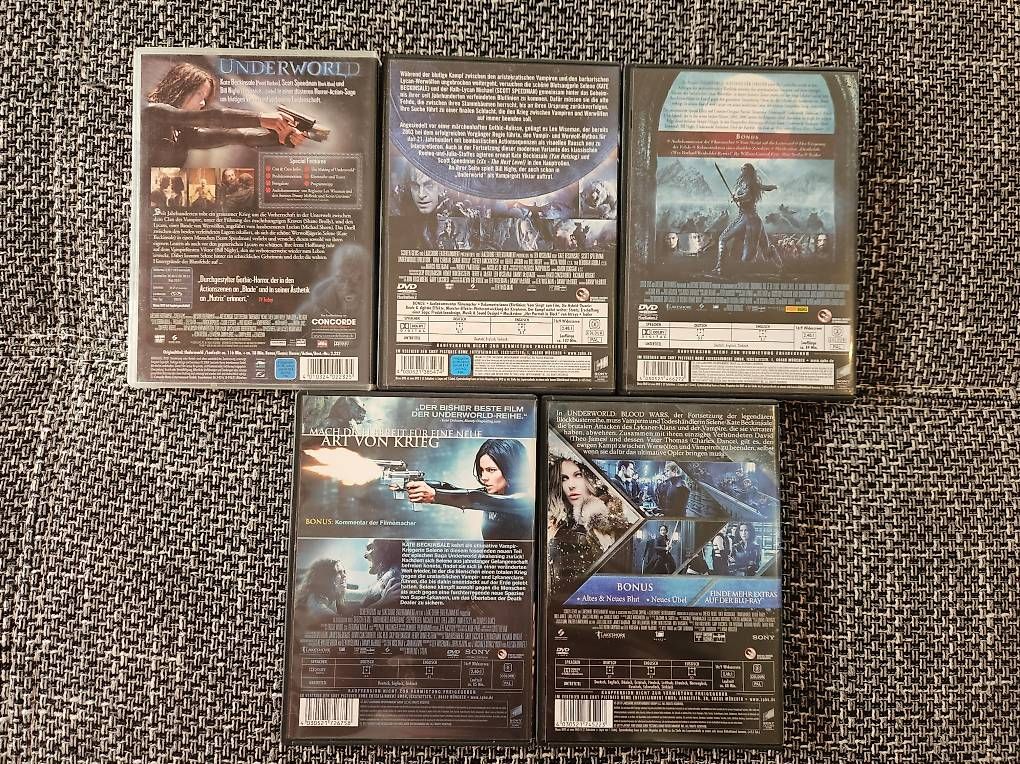 Tutti i DVDs: Underworld 1-5 – Usato da Blankenburg venduto da kat_hx7f 1
