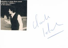 Claude Lelouch 1937- Autogramm signiert Karte 10x15cm