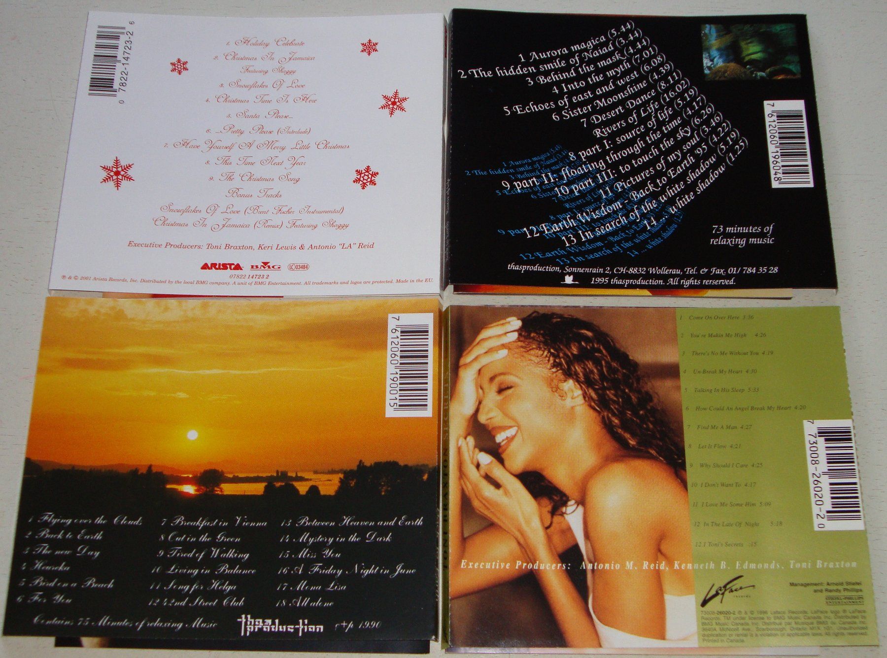 CD: 4CD's - Toni Braxton X 2 & Back to Earth X 2 – Usato da Unterbäch VS venduto da diquq 1