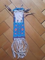NATIVE CHEYENNE PIPE-BAG  PERLES