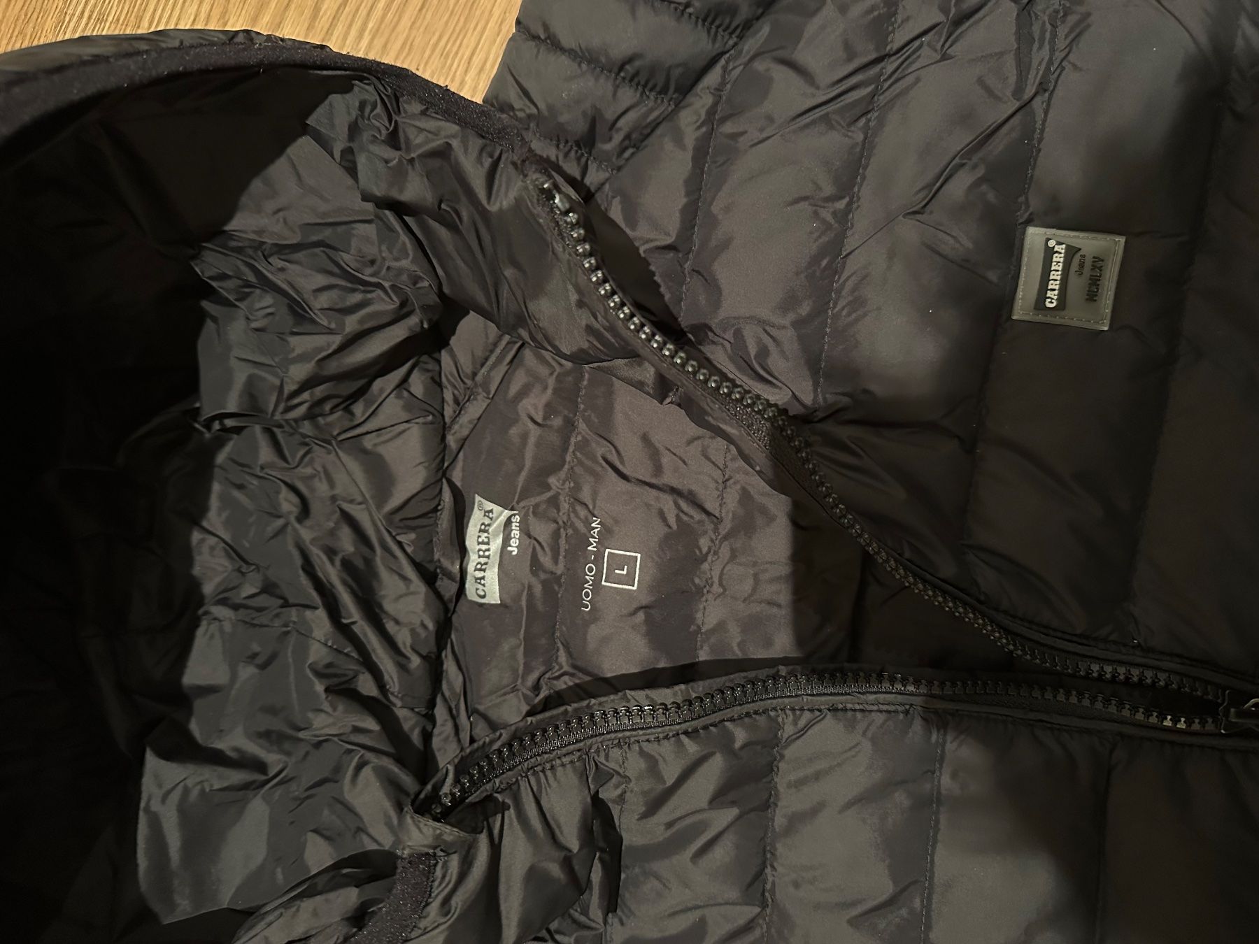 Giacche: Carrera leichte Daunenjacke schwarz Gr. L – Usato da Basel venduto da Oloir 1
