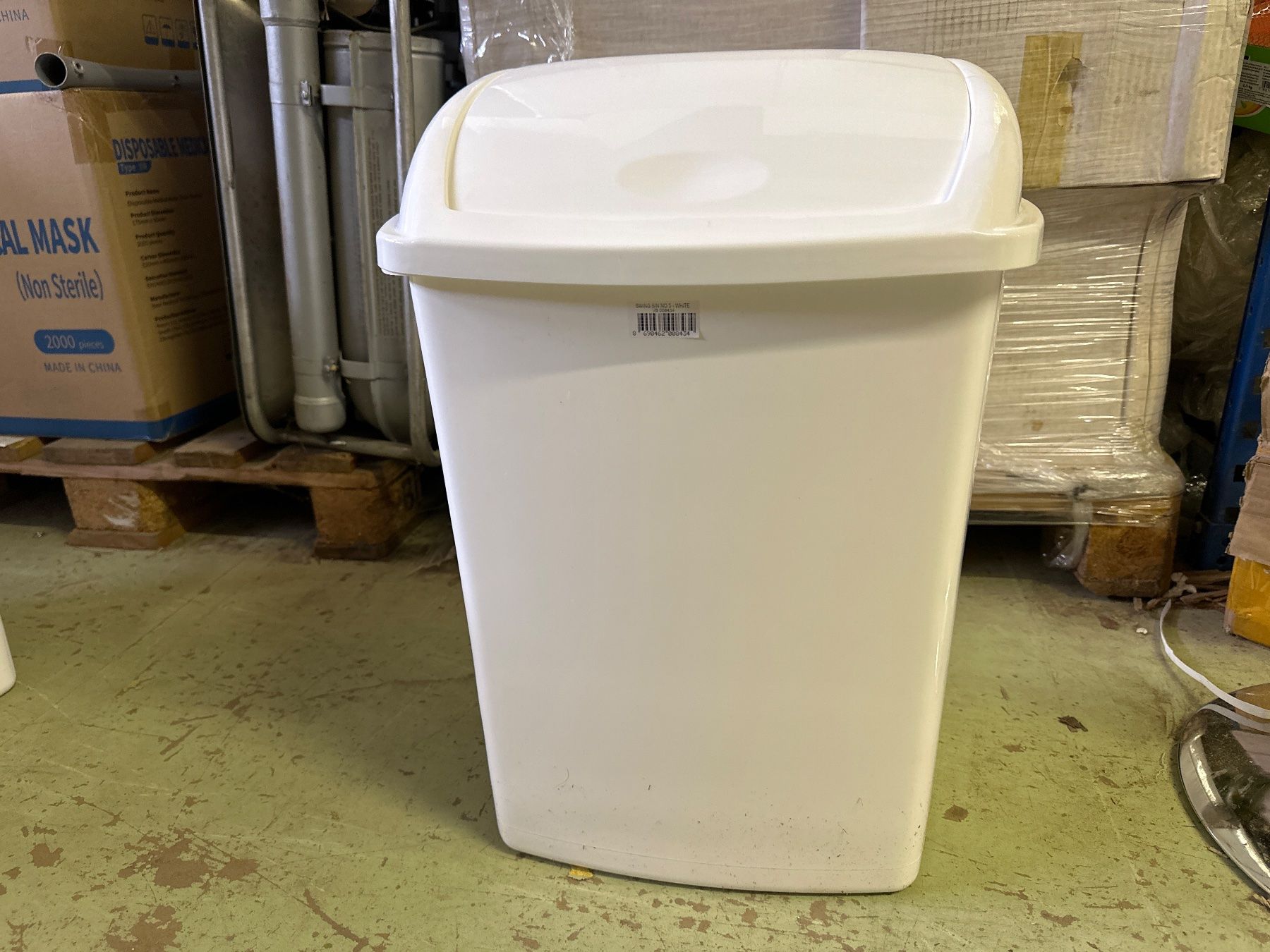 Cestini per rifiuti: neuer Schwingdeckel-Abfallbehälter, 40 Liter – Nuovo (secondo la descrizione) da Necker venduto da liq24