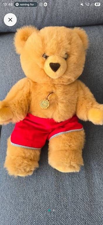 Giocattoli: Baki Teddybär Stofftier braun – Usato da Boll venduto da BernerIn_89