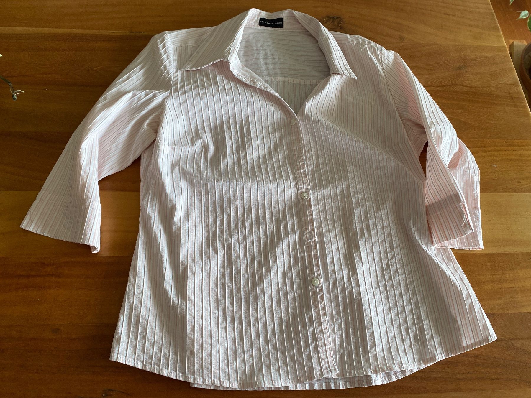 Camicette: Sommerliche Bluse Gr. 42, rosa gestreift – Usato da Bülach venduto da Jackybabue 2