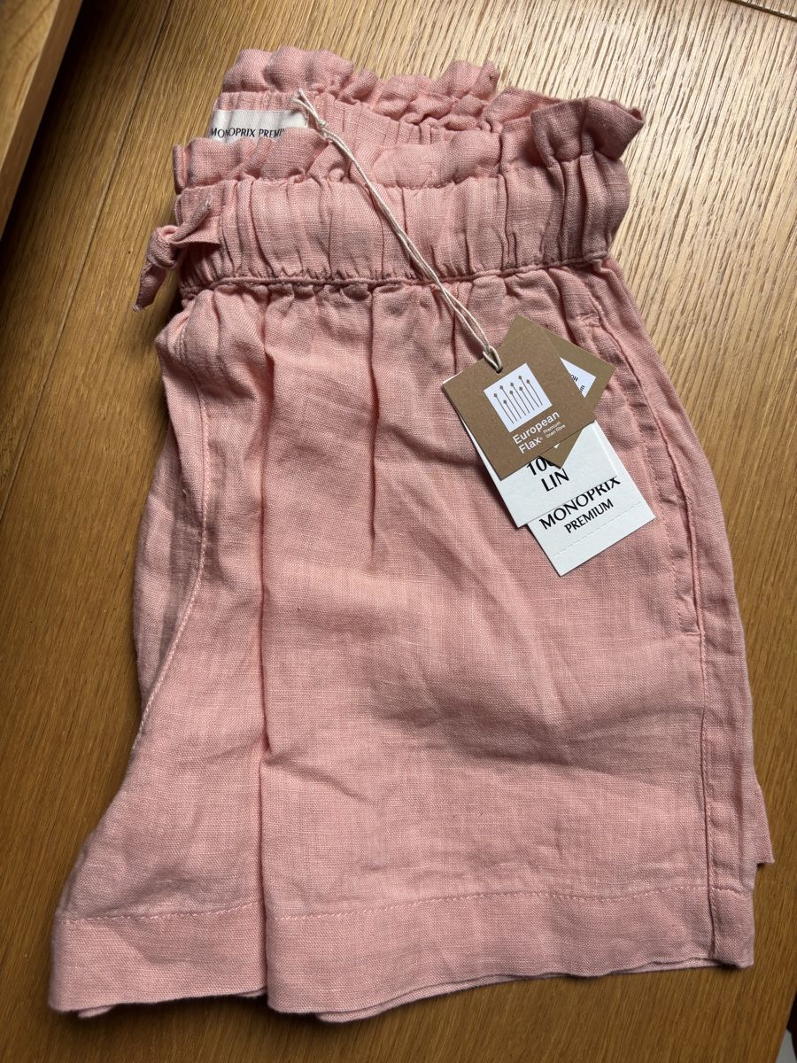Pantalons: Short en lin Monoprix 10 ans - 140cm – Neuf avec emballage d'origine à Founex par ari_2gt7 6