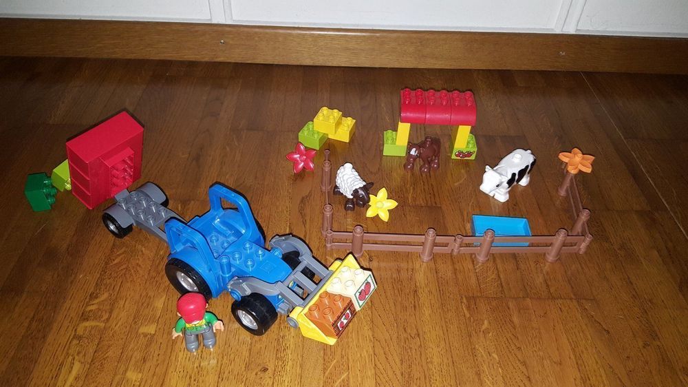 Lego Duplo Bauer mit Traktor und Tieren Kaufen auf Ricardo