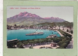 Luzern Promenade und Pilatus