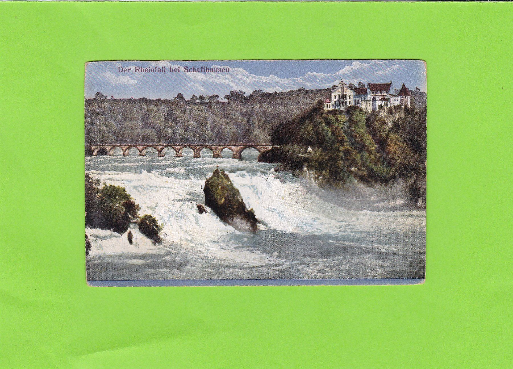 Cartoline postali: Rheinfall – Usato da St. Peterzell venduto da neckertal