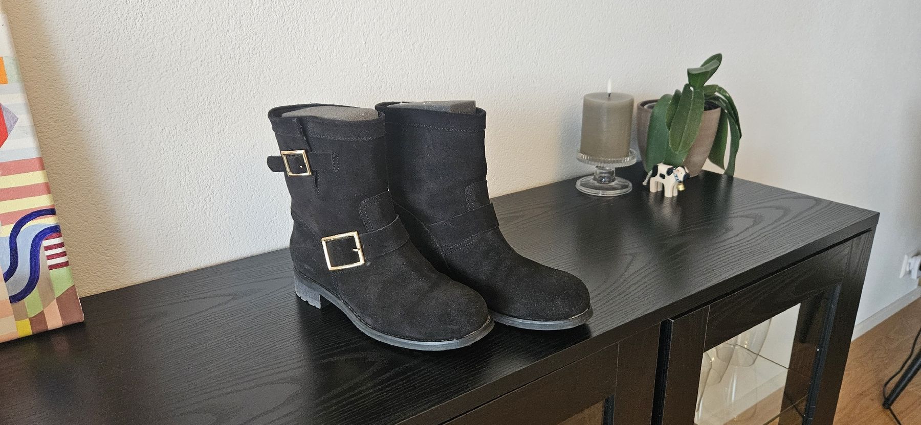 Jimmy Choo Chaussures femmes: Jimmy Choo Black Suede Ankle Boots Size 38 – Neuf (Voir description) à Horgen par SA_MOE00 5