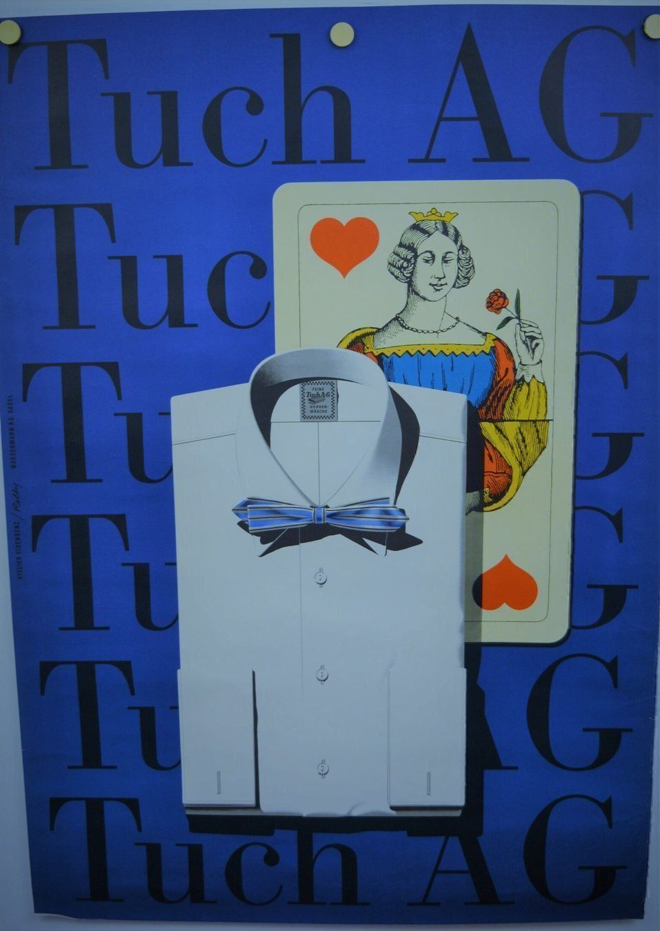 Foto & Immagini: Plakat Tuch AG, 1957 – Usato da Zürich venduto da Simmenf