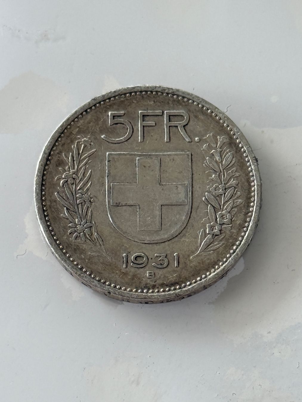 Tutti le monete: 5 Franken 1931  Silber – Usato da Wallisellen venduto da SWISS_SILVER1
