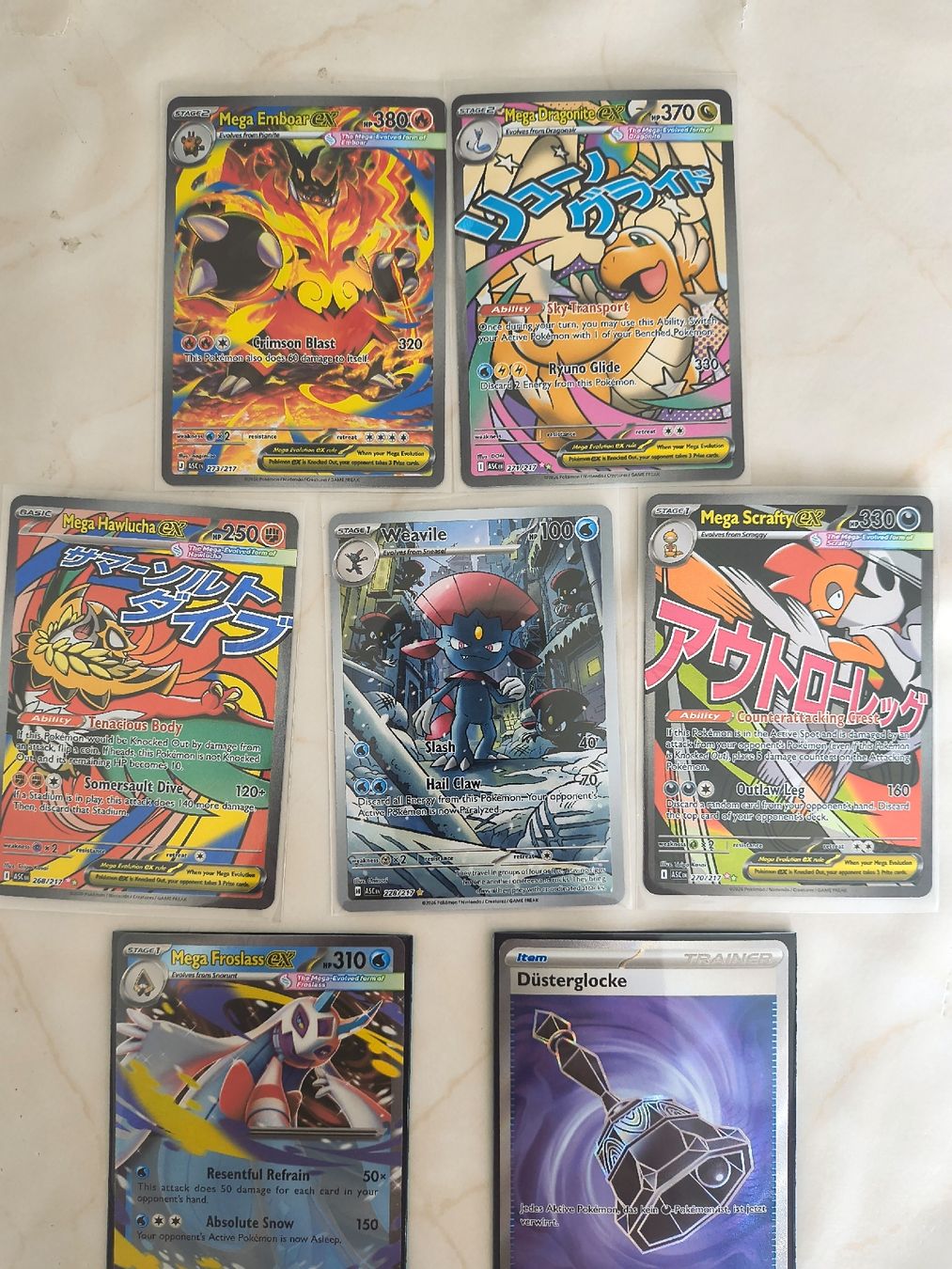 Pokémon Sammelbilder & Trading cards: Pokémon Mega Karte sammlung  – Neu (gemäss Beschreibung) aus Arbon von LucaItaliano