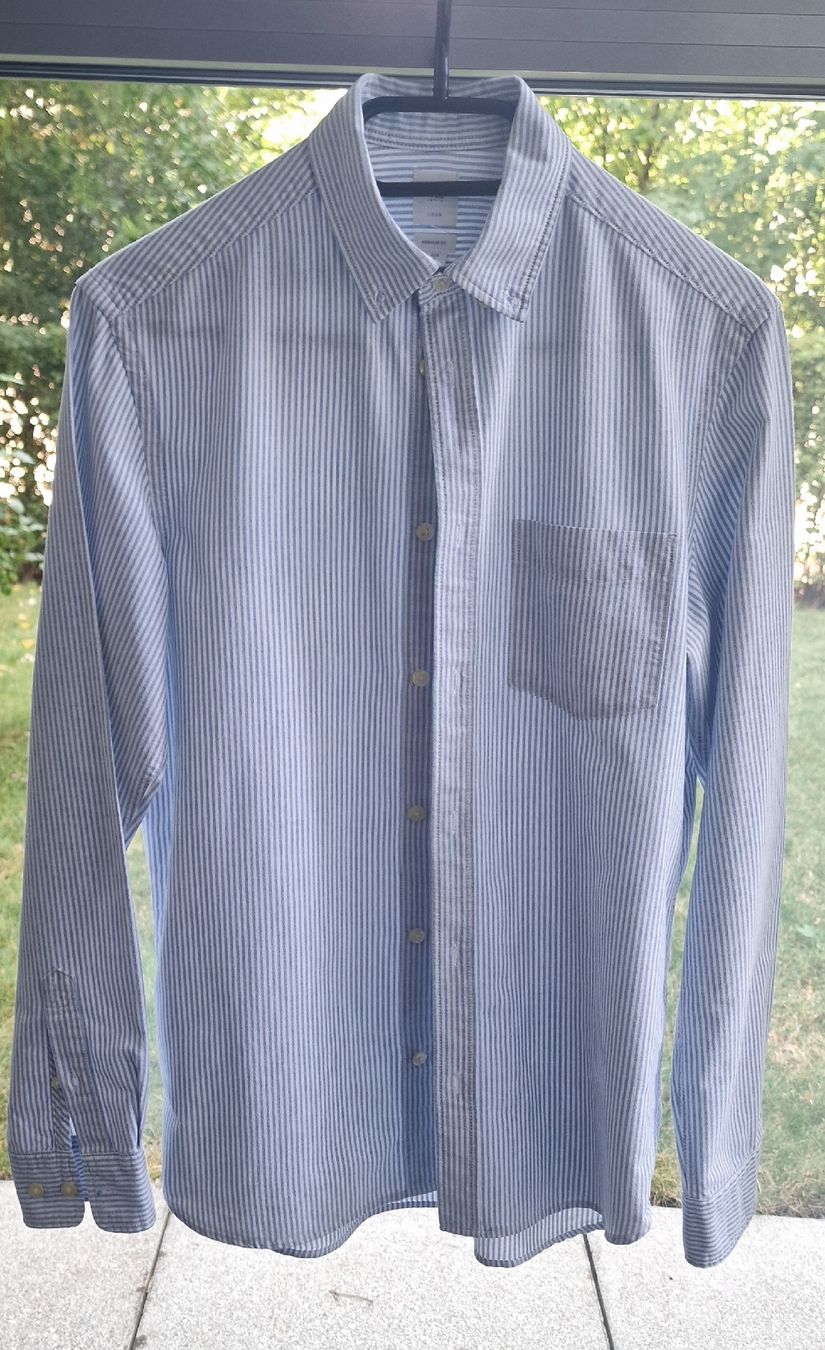 Camicie: Camicia a righe blu taglia S L.O.G.G. REGULAR FIT – Usato da Volketswil venduto da agc_th5j
