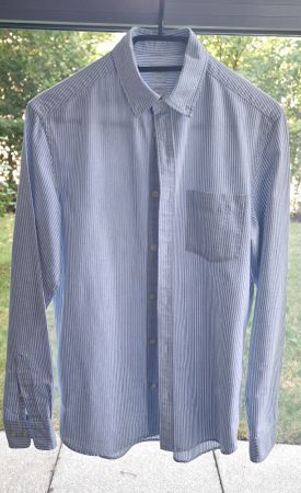 Camicia a righe blu taglia S L.O.G.G. REGULAR FIT
