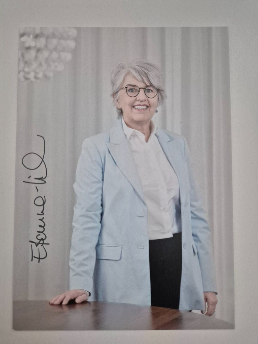 Autografi: Autogramm Elisabeth Baume-Schneider Originalunterschrift – Nuovo (secondo la descrizione) da Eglisau venduto da nicij79