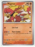 Pokémon 2023 Magmar (126/165) Scarlet & Violet Mew 151