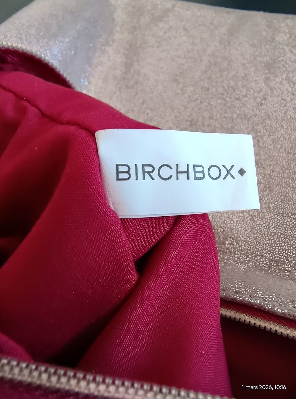 Borse da donna: Pochette argent et doré irisée Birchbox - neuve – Nuovo e nell'imballaggio originale da Genève venduto da Brachiopode 6
