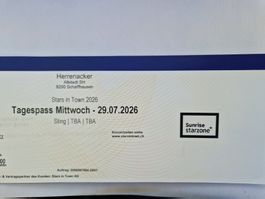 Stars in Town 29.7.26 STING