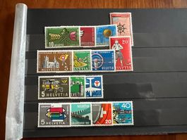 Lot Werbemarken Nr. 316-331 ohne 326 mit Falz * (R689)