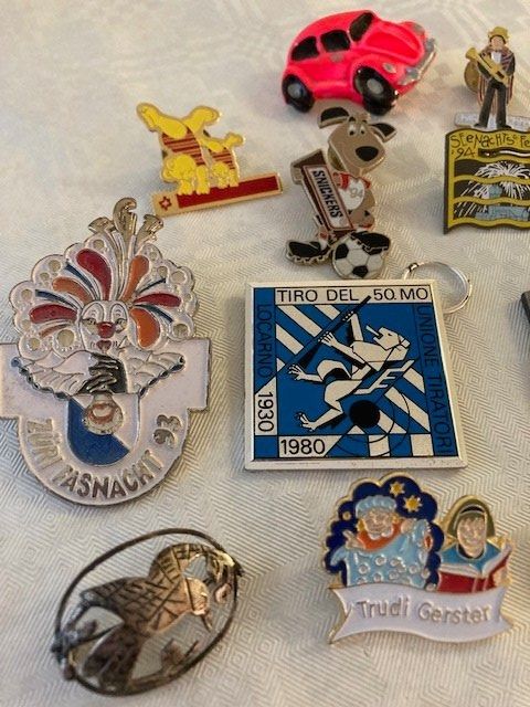 Spille & Fermagli: 17 diverse Pins / Broschen – Usato da Richterswil venduto da Hausi12 2